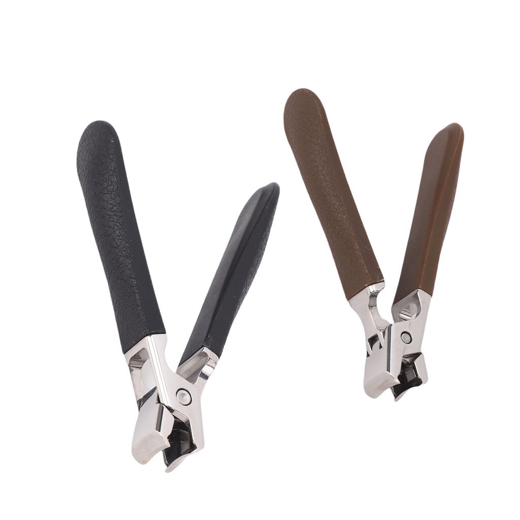 Wide Jaw Opening Nail Clipper Stainless Steel Finger Nail Cutter For Thick and Hard Nails