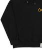 [Unisex] Small Double Drawing Smile Hoodie_Black