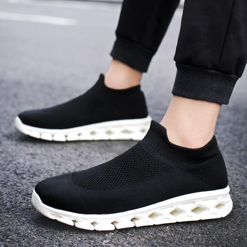 Unisex Outdoor Hiking Shoes, Breathable Fly-knit Mesh, Lightweight & Soft Sole for Travel and Walking 44
