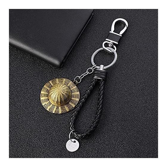[Morydovs] 3D Alloy Keychain for One Piece Devil Fruit Straw Hat Skull Bag Charm Character Metal Alloy Popular Anime Goods Decoration Gift Collection