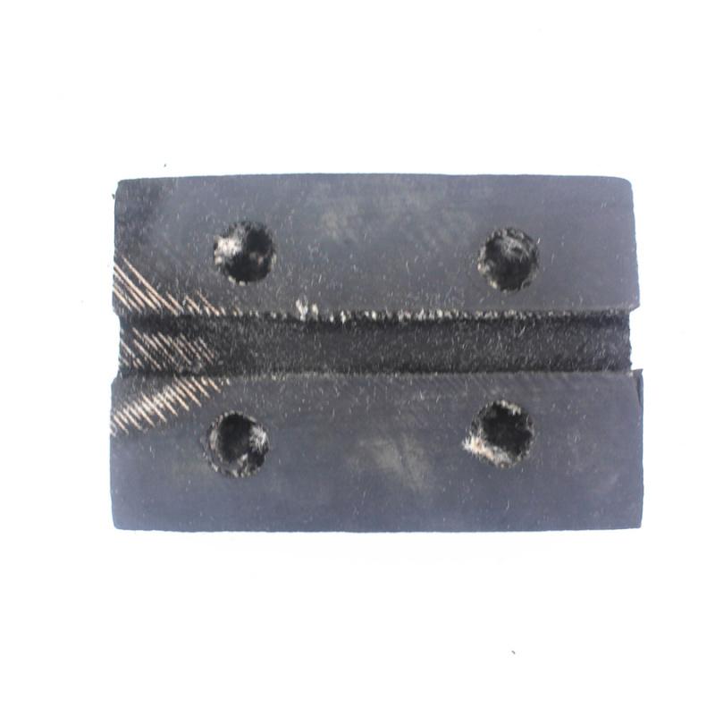 4 Stück/Los Universal Quadratisch Ochsen Sehne Gummi Armpolster Hebekissen Gummi Armpolster Passend für Autohebebühne Auto Auto LKW Hebebühne