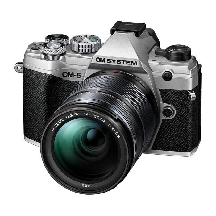 OM SYSTEM OM-5 Kit Obiettivo 14-150mm II Argento