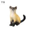 Simulation Mini Cats Kitty Figure Model Statue Home Ornaments Gift Kids Toy