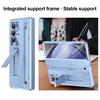 Husă pentru Telefon Samsung Z Fold 6 Carcasă PC cu Slot pentru Stylus Protecție cu Balamală cu Arc și Suport Integrat Acoperire Completă cu Protecție de Ecran din Sticlă Securizată
