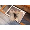Children's Shoes Winter Girls' Short Boots Soft Soled Bread Shoes Boys' Snow Boots with Velvet Boots