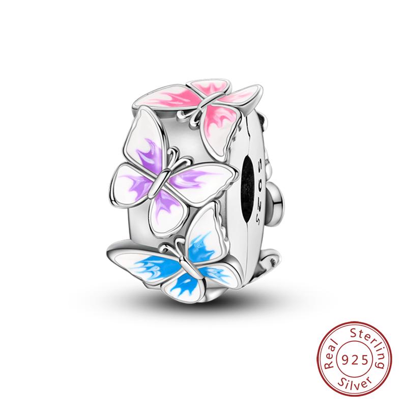 Fit Qikaola Original Bracelet Copper Flower Bird Series Charms Beads For Women Fashion Diy Jewelry Gifts Making