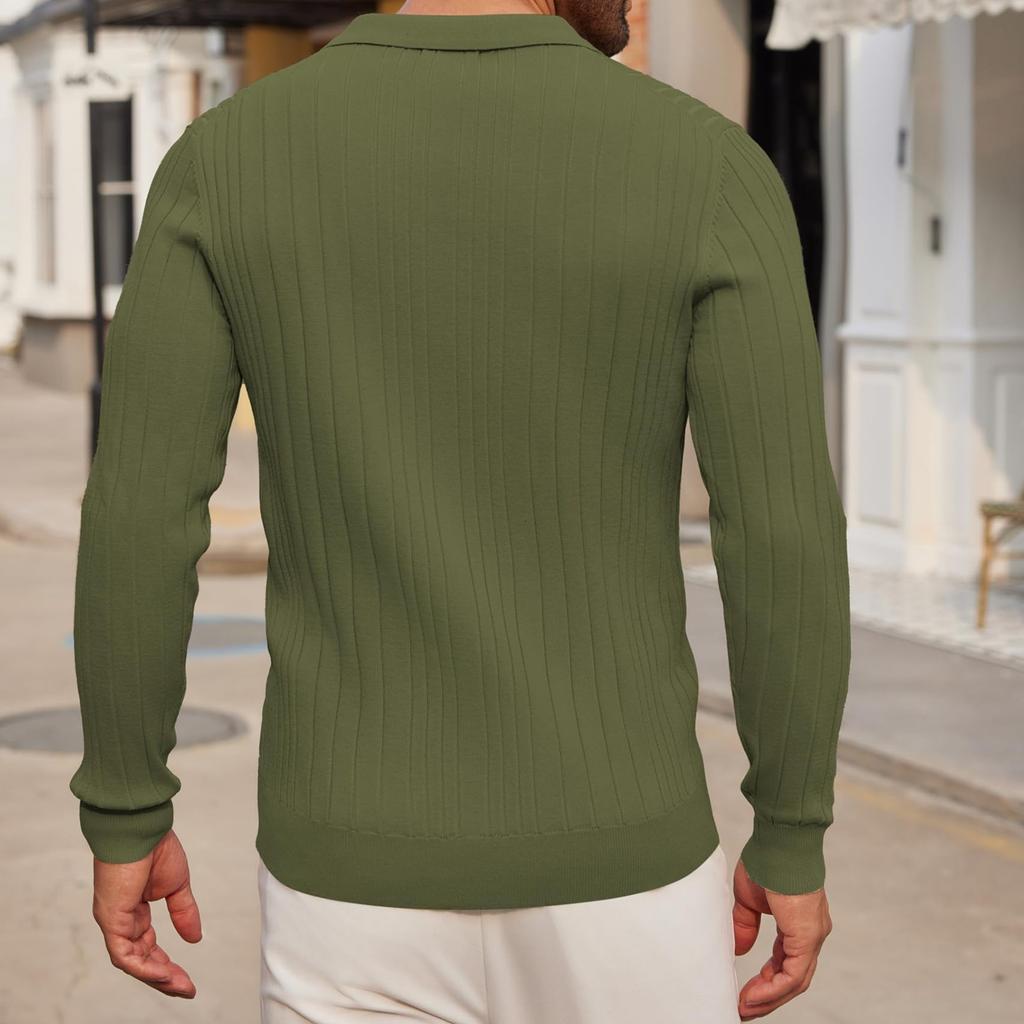 Mens   Shirts Classic Long Sleeve Buttons Fitness Workout T-Shirts Casual Fall Gym Muscle Fit Sports Tops