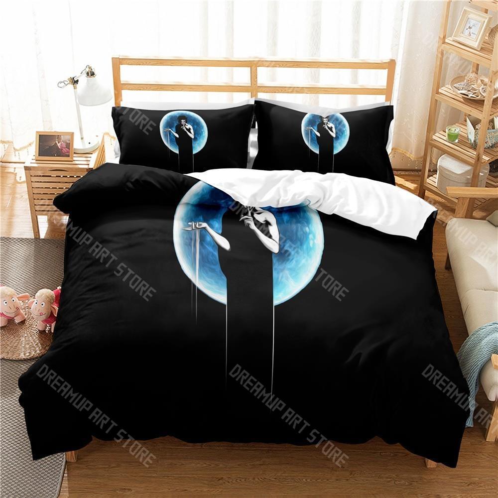 3D Printed S-Sandman Bedding Set for Boys Girls Duvet Cover And Pillowcase Included Twin Queen King Full Single Double Sizes