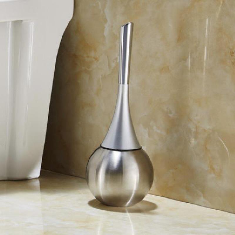 

European Style Stainless Steel Toilet Brush and Holder Set