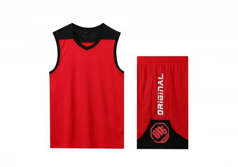 Quick-Dry Breathable Basketball Uniform Set for Men & Children - Sports Jersey & Vest Team Uniform