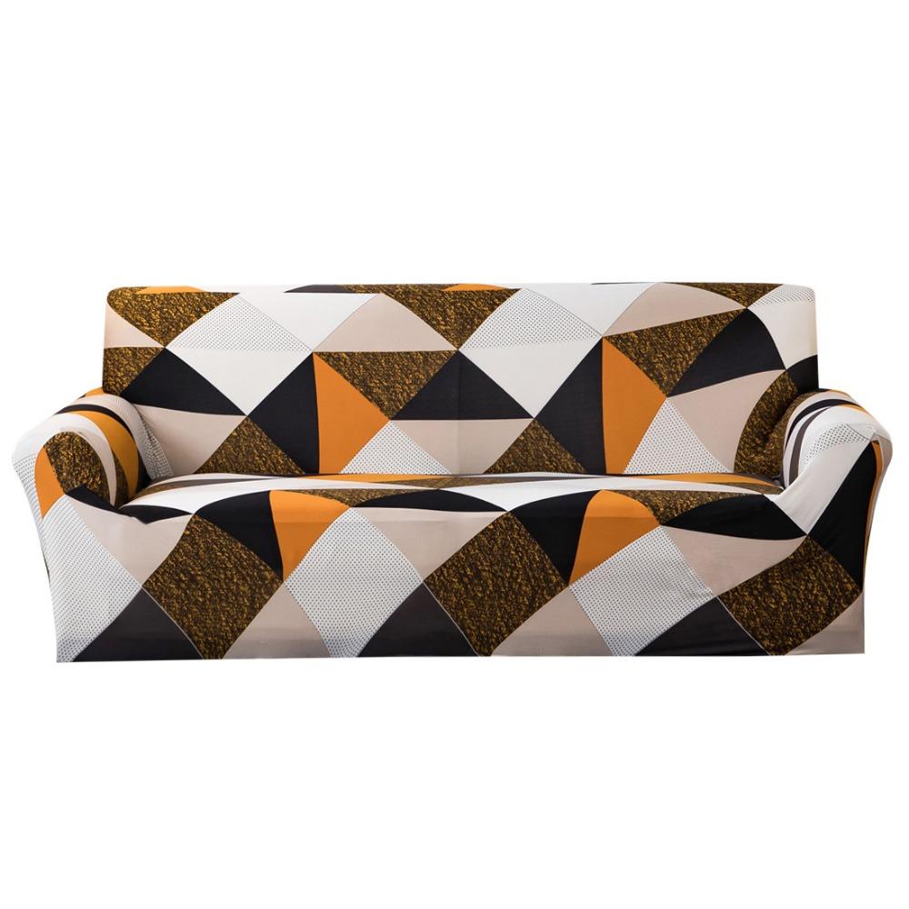 Elastic Sofa Cover Slip Proof Simple Solid Color Cushion Protector Modern Minimalist Luxury Home Decor