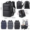 Customizable Expandable Laptop Backpack with Logo - Large Capacity & Wet/Dry Separation