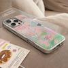 Watercolor Butterfly Suitable for 16 Apple 15pro Max Mobile Phone Case Iphone 14 Drop Glue 13 Fresh 15 Huawei