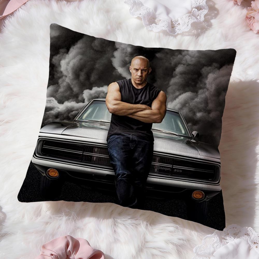 Movie TThe Fast The FuriousS Cushion Cover Premium Comfort Reversible Pillow Cove -Two In One Design for Any Room & Car Interior