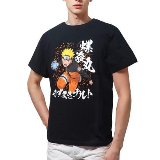 T-shirt NARUTO Shippuden Character Goods Rasengan Short Sleeve Large Size