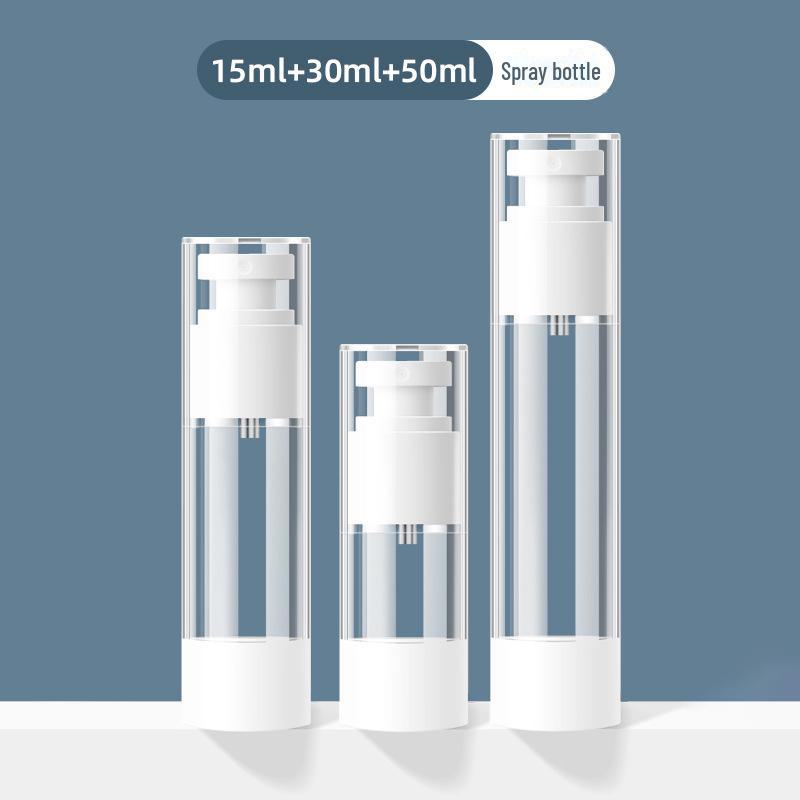 

Портативный дорожный набор для ухода за кожей: Вакуумные флаконы для жидкой основы, средства для снятия макияжа, масла, лосьона и увлажняющего спрея 30ml, Spray bottle