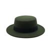 Autumn and Winter New Top Hat, Flat Top Flat Edge European and American Tide Hat, Creative Decorative Hat, Agent To Join