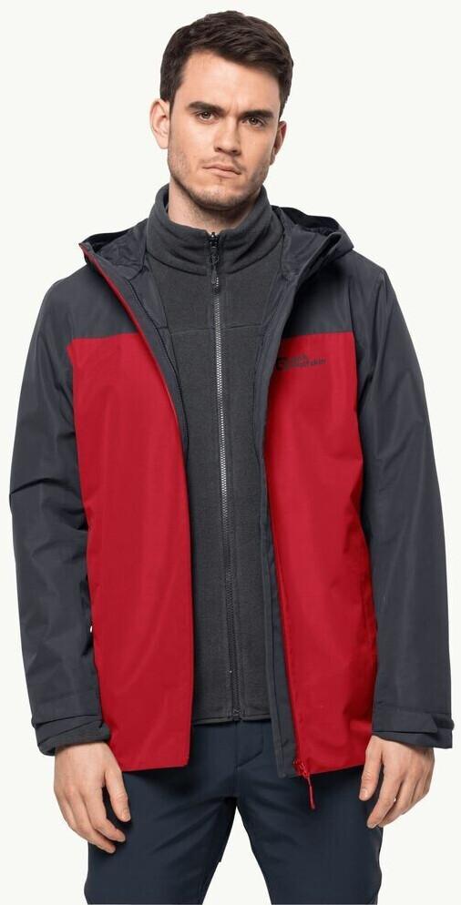 Куртка Jack Wolfskin Taubenberg 3in1 Jkt M adrenaline red