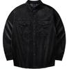 Solid Color Lapel Single-Breasted Long Sleeve Jacket Men Jackets Dark-Brown Gray 952448602-3