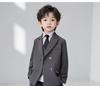 Boys' Spring Casual Suit Set - Formal Page Boy & Piano Performance Wear