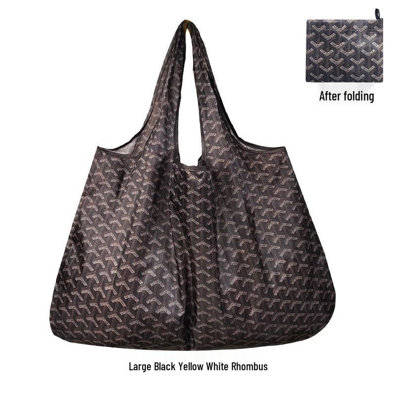 In-Stock Foldable Large Grocery Handbag - 210D Oxford