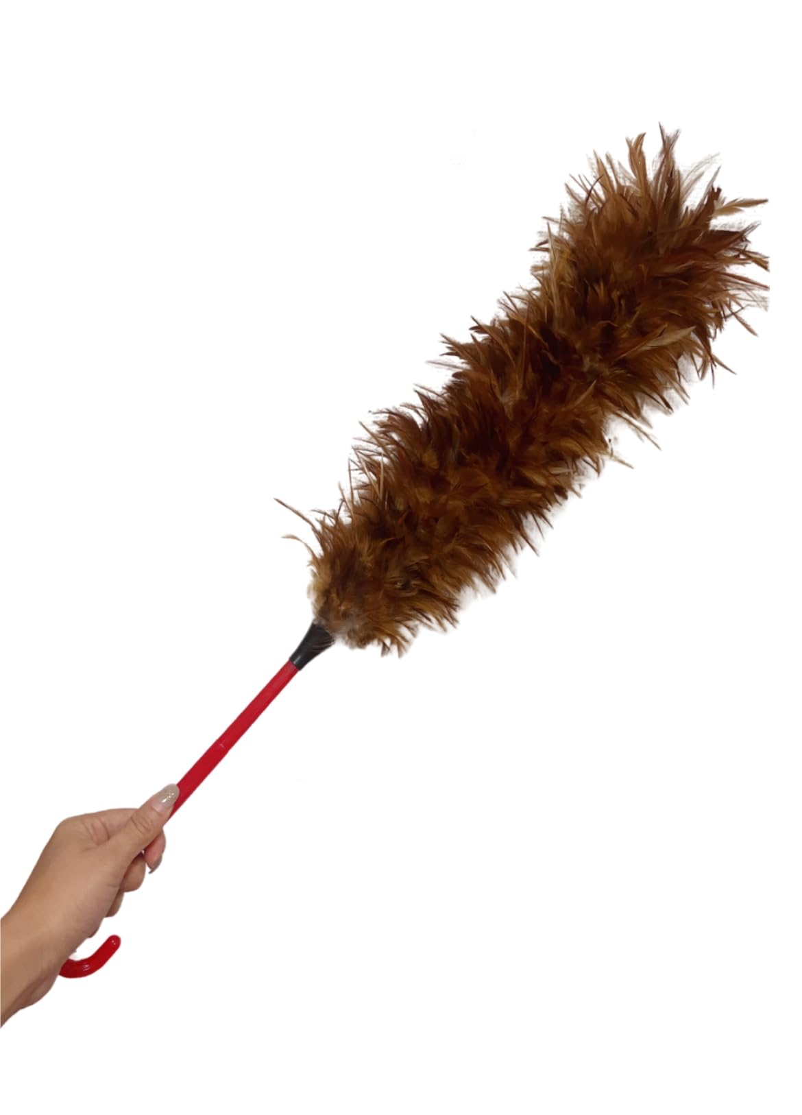 

A feather Made with lustrous chicken Approximately 65cm Car feather chicken compatible with coated duster! soft, feathers! long. duster, feathers,