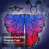 Butterfly Pinions with Mask and Headband One-Size for Cosplayers