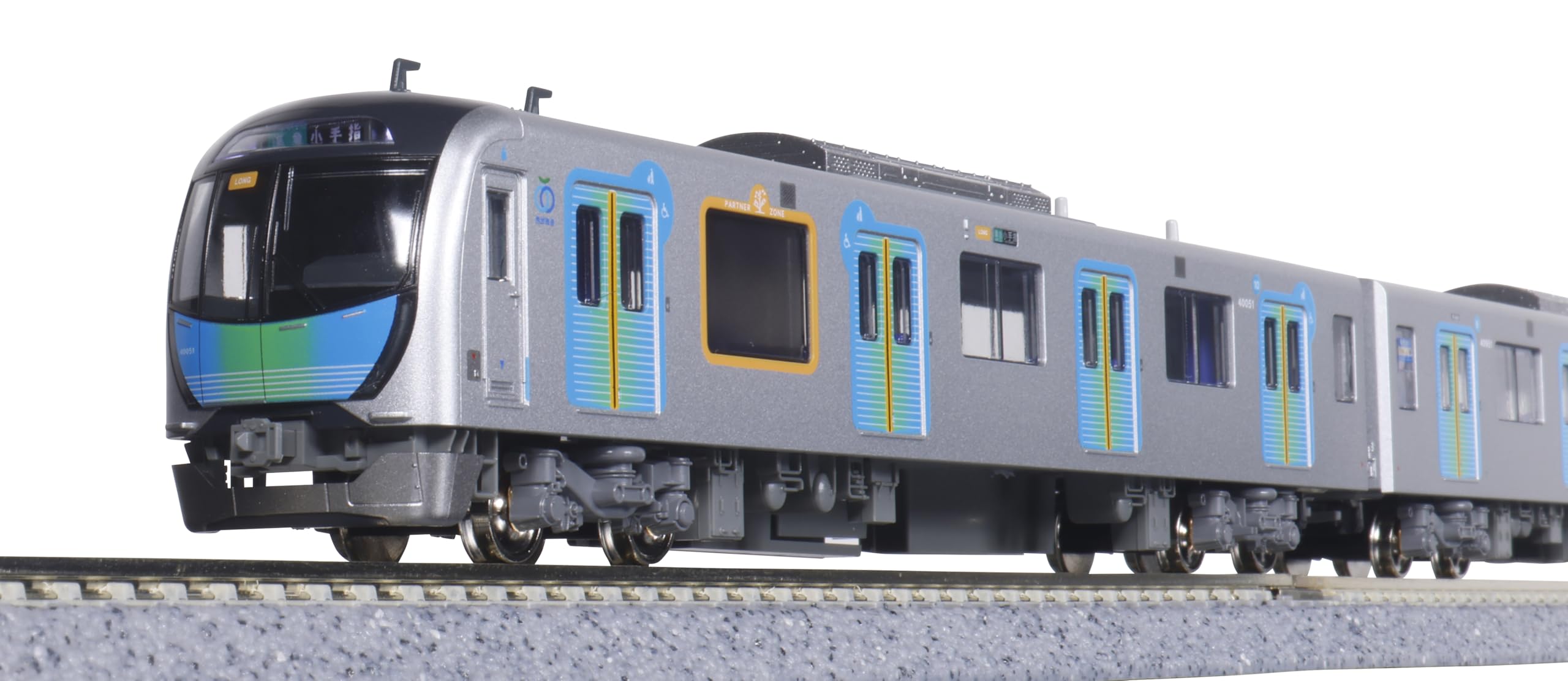 

KATO N Gauge Seibu Railway 40000 Series 50 Series Basic Model 6-Car Set, Train, 10-1961