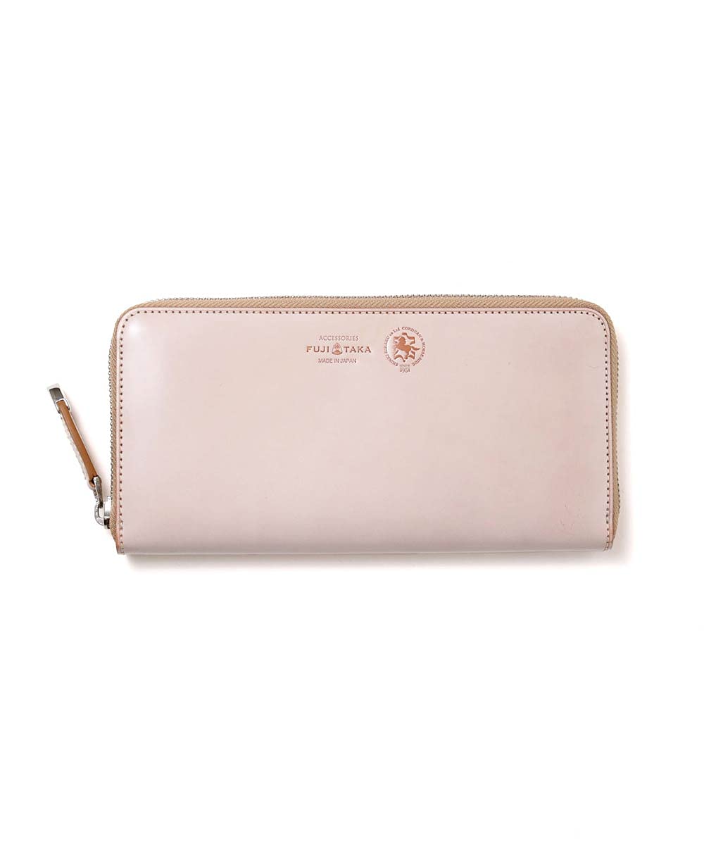 

ACCESSORIES Accessories Round Zipper Long Wallet 12 Card Tiers Leather [FUJITAKA] Men s (Quartz) No.660616 (Camel) верблюд