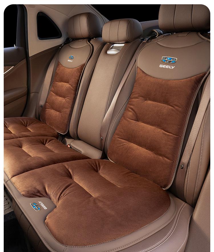 Geely Car Seat Cushions: Winter Flannel for Boyue, Xingrui, Emgrand, Xingyue, Vision X6, Galaxy L7