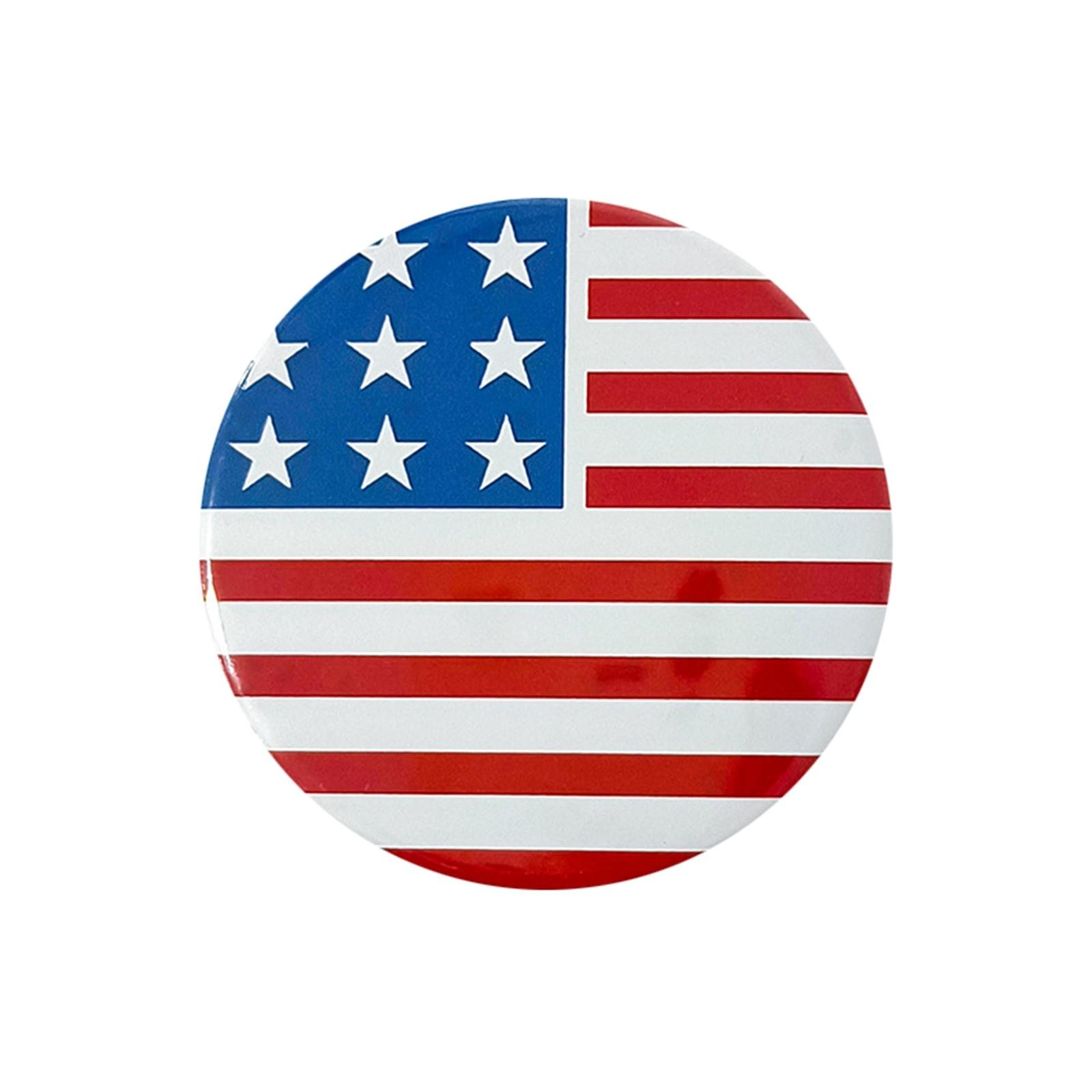

Булавка с американским флагом, День независимости США, булавка с флагом США, патриотическая круглая брошь, булавки, подарки на День ветеранов, булавка на День независимости, декор One Size