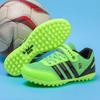 Tamburun Children's Football Shoes, Boys and Girls Outdoor Sports Competition Training Shoes, Flat-soled Broken Nail Primary School Shoes