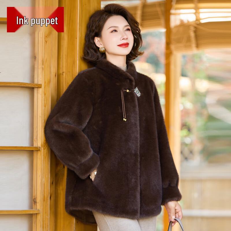 

Women s Stand Collar Winter Coat 3XL