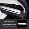Tesla Model Y/YL/3 Center Console Dashboard Sticker - White Interior Decoration