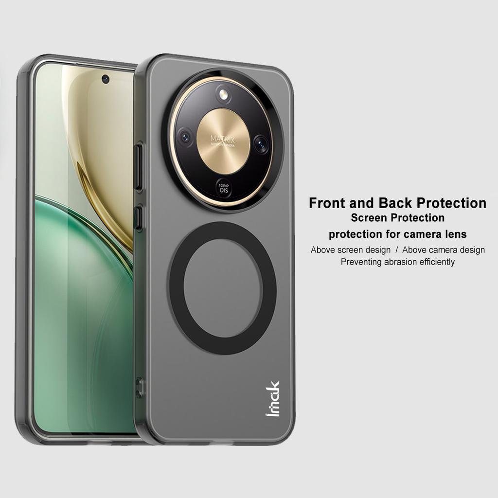 IMAK Magnetische Hülle für Honor Magic8 Lite 5G/X9d 5G/X70 5G PC + TPU Handy-Rückseite