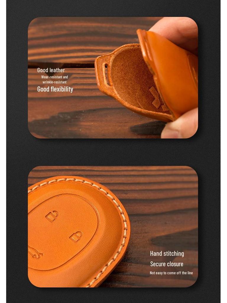 Cowhide Protective Key Case for NIO ES6, ES8, EC6, ET5, ET7, ES7/EC7 Models.