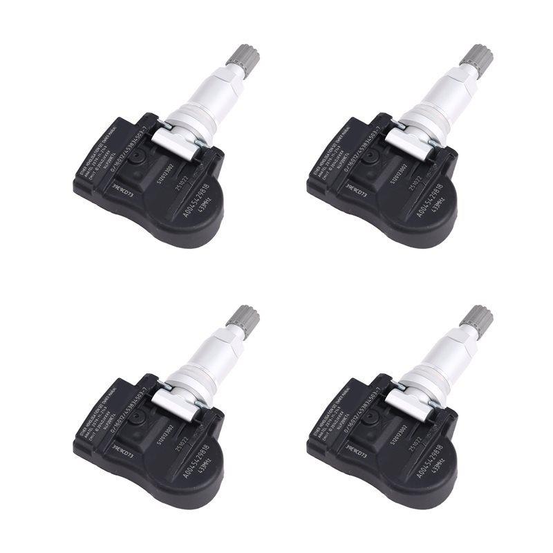 

For ML-Class W164 CLS C219 Tire Pressure Sensor Replacement 4PCS 433Mhz TPMS Sensor A0045429818 A0025408017