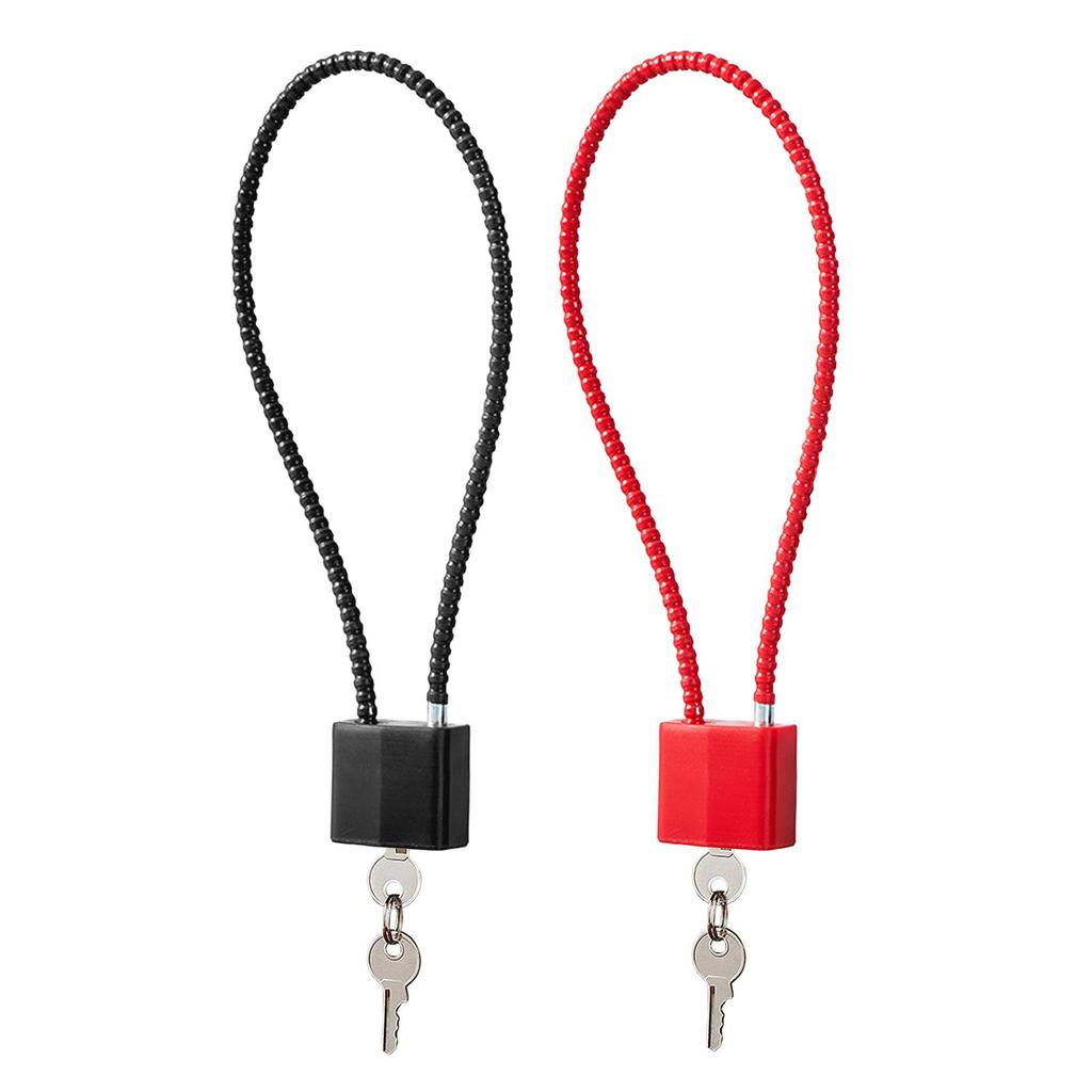 Portable Cable Luggage Locks Anti Rust Waterproof Outdoor Indoor 3 Digit Padlock for Toolbox Gate Gym Locker Baggage