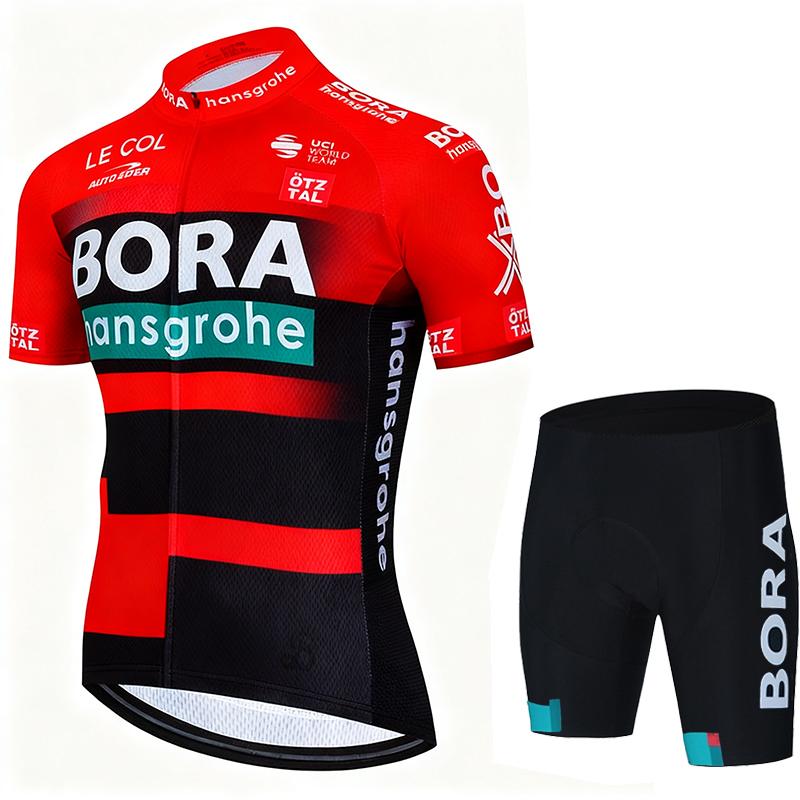 Cycling Jerseys UCI BORA Costume for Men's Bike Bicycle Blouse Set Mtb Clothing Mens Jersey Mountain Mallot Man Summer Clothes