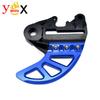 Rear Brake Disc Cover Protection Caliper Support For Husqvarna FC250 350 FC450HQ TE310i TX300 TE125 TE200 TC250 FX450 FE250HQ