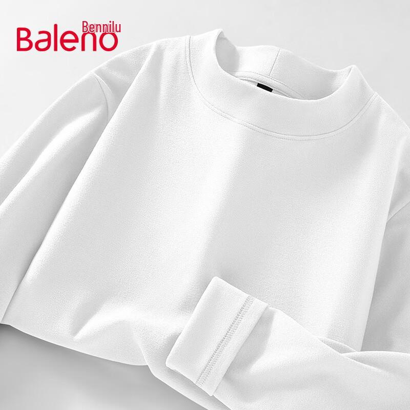 Baleno Herre Fleecefôret Langermet Base Layer T-skjorte