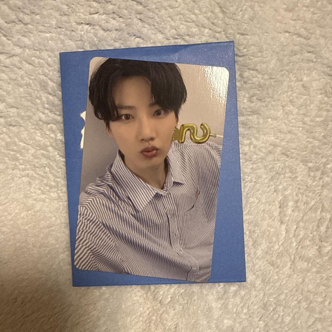

[USED] TREASURE Junkyu Pop-up 8000 yen purchase bonus trading card