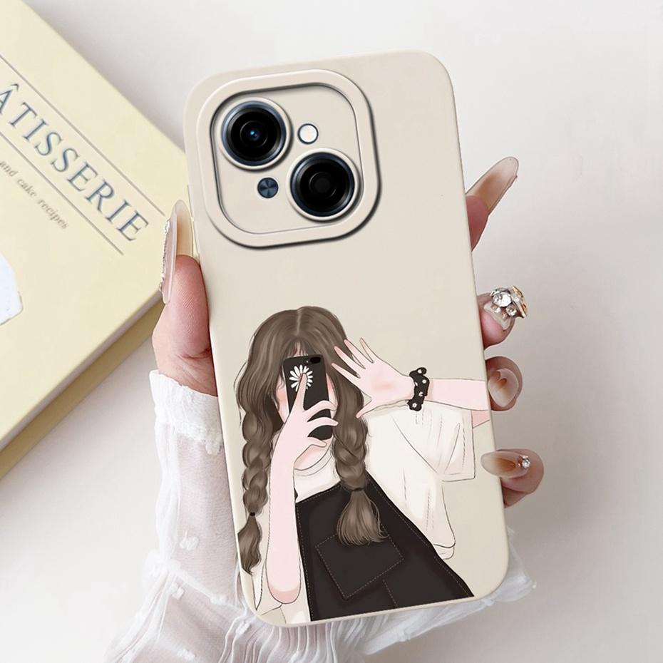 Cute Cartoon Phone Case For Tecno Spark Go 1 1S Soft Silicone Shockproof Cover For Tecno Spark Go 2025 Go1 Go1S Cases Bumpers