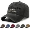 Vintage Cotton Embroidery Baseball Cap Unisex Letters Cap Outdoor Sun Hat