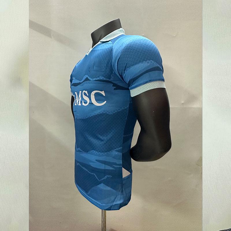 Camiseta de visitante de manga corta Edición 26 jugadores Copa del Mundo Napoli