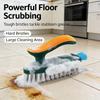 3-In-1 Multi-Function Cleaning Brush Hard Bristle Scrub Brush With Gap Brush T-Handle Grout Cleaner For Bathroom Kitchen Window