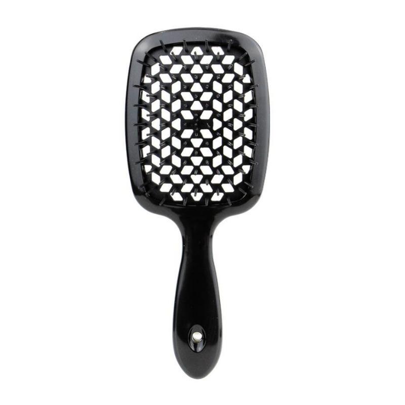 1PC Hair Comb Detangling Tangled Hair Comb Hollow Out Massage Combs Anti-static Hair Comb Salon Hairdressing Styling Tools