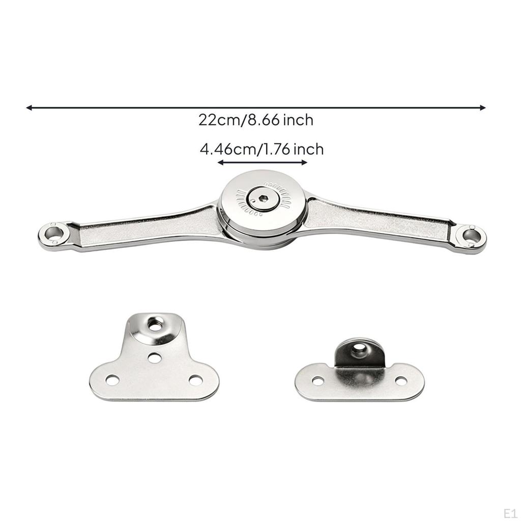 Cabinet Lid Support Hinge Adjustable Heavy Duty Hardware for Amateur Carpenters,