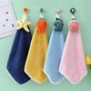 Cartoon Towel Cute Soft Ultra-Soft Comfortable Lightweight Solid Durable Quick-dry Color Scouring Pad Bowl