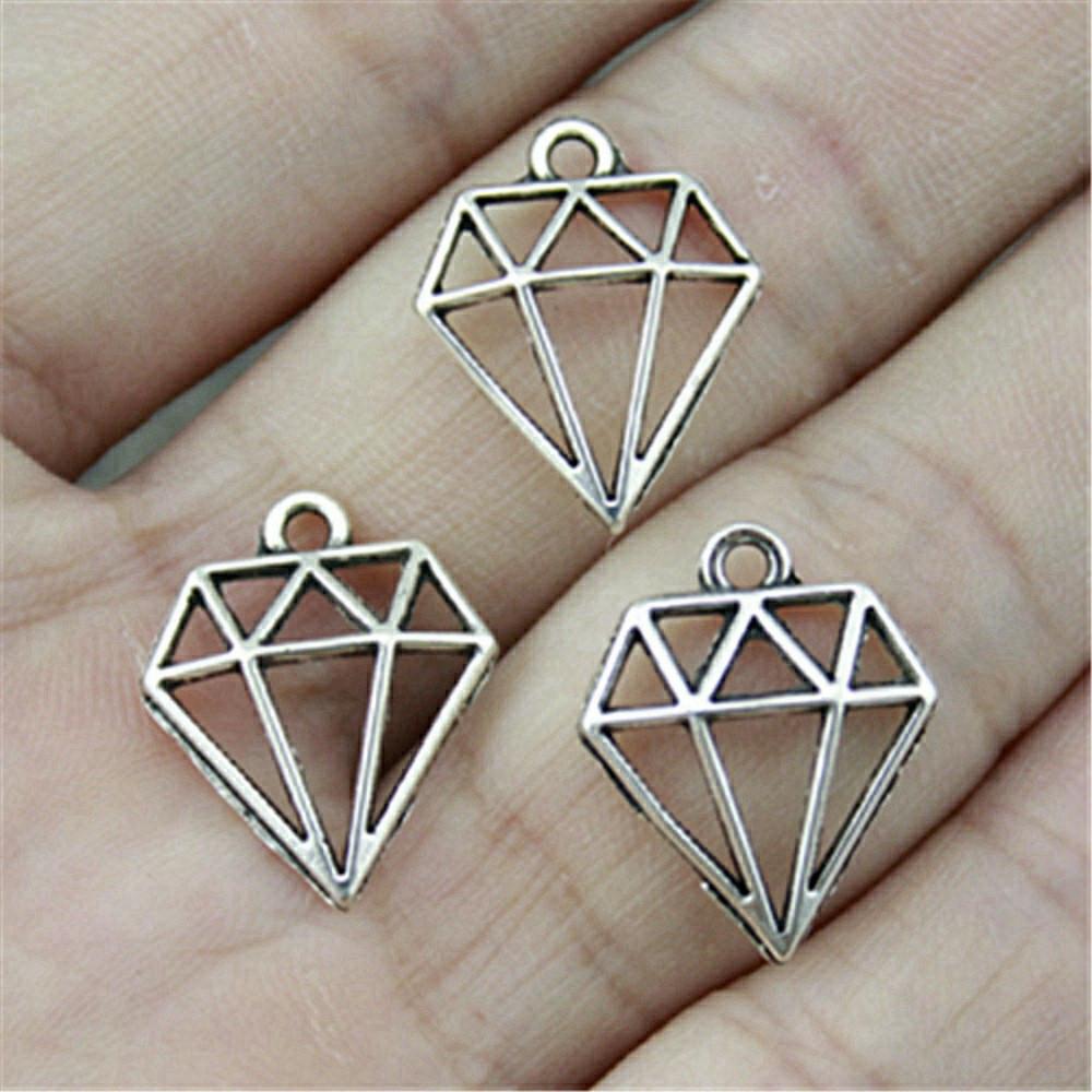 Charms Crown Pendants Minimalist Jewelry Components QC035